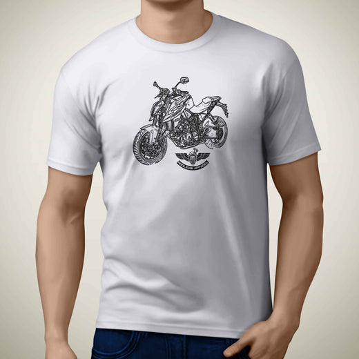 HA KTM 1290 Super Duke R 2019 Premium Motorcycle Art Men T-Shirt