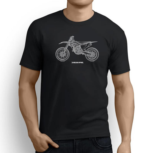 KTM 350 SX F 2017 Premium Motorcycle Art Men’s T-Shirt