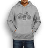 KTM 690 Duke 2015 Premium Motorcycle Art Men’s Hoodie