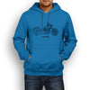 Kawasaki Vulcan 900 Custom 2017 Premium Motorcycle Art Men’s Hoodie