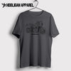 Kawasaki Z900RS CAFE  2018 Premium Motorcycle Art Men’s T-Shirt