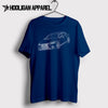 Lexus LS500 F Sport 2018 Inspired Car Art Men’s T-Shirt