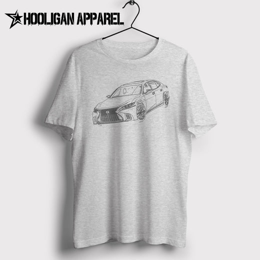 Lexus LS500 F Sport 2018 Inspired Car Art Men’s T-Shirt