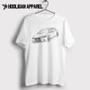 Lexus LS500 F Sport 2018 Inspired Car Art Men’s T-Shirt