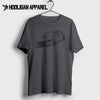 Lexus LS500 F Sport 2018 Inspired Car Art Men’s T-Shirt