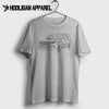 Lexus gx 460 SUV 2017 Inspired Car Art Men’s T-Shirt