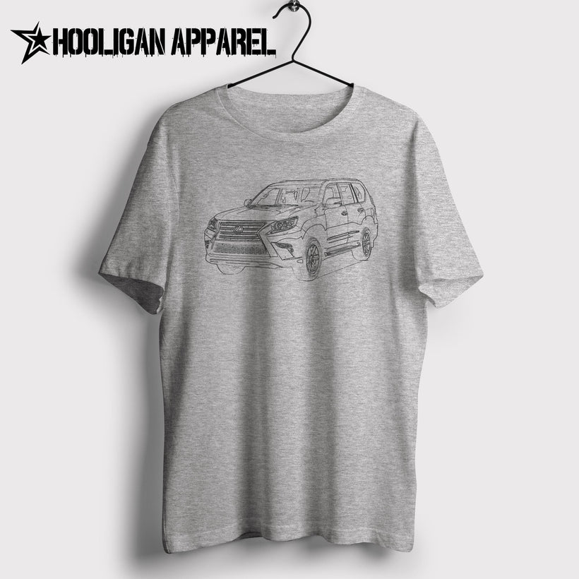 Lexus gx 460 SUV 2017 Inspired Car Art Men's T-Shirt – Hooligan