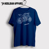 MV Agusta Diablo Brutale3 2018 Premium Motorcycle Art Men’s T-Shirt