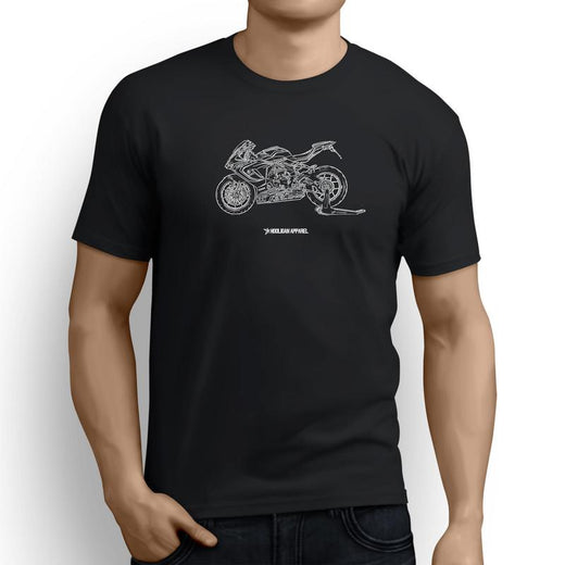 MV Agusta F3 675RC 2017 Premium Motorcycle Art Men’s T-Shirt