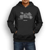 MV Agusta F4 RC 2017 Premium Motorcycle Art Men’s Hoodie