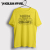 McLaren 650S 2014 Inspired Car Art Men’s T-Shirt