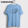 McLaren P1 GTR 5 Road Legal 2015 Inspired Car Art Men’s T-Shirt