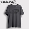 McLaren P1 GTR 5 Road Legal 2015 Inspired Car Art Men’s T-Shirt