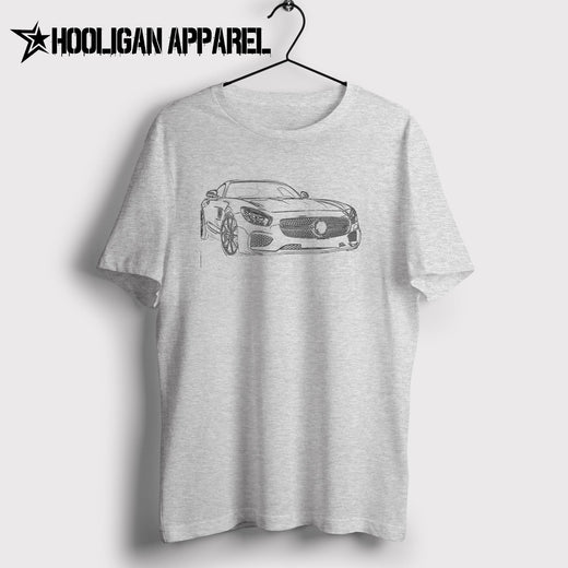 Mercedes AMG GT S Edition 2016 Inspired Car Art Men’s T-Shirt