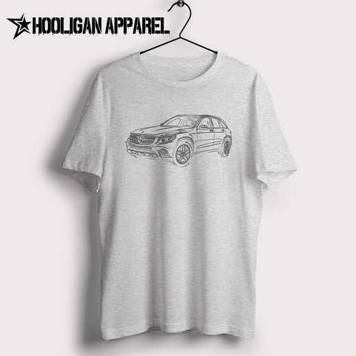 Mercedes Benz GLC SUV 2018 Inspired Car Art Men’s T-Shirt