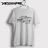 Mitsubishi L200 single cab 4x4 2017 Inspired Car Art Men’s T-Shirt