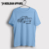 Mitsubishi L200 single cab 4x4 2017 Inspired Car Art Men’s T-Shirt