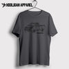 Mitsubishi L200 single cab 4x4 2017 Inspired Car Art Men’s T-Shirt
