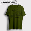 Neco Abruzzi 50 Vespa Inspired Moped Art Men’s T-Shirt
