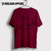 Neco Abruzzi 50 Vespa Inspired Moped Art Men’s T-Shirt