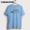 Nissan classic Prince Skyline 1957 Inspired Car Art Men’s T-Shirt