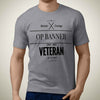 Op BANNER Veteran T-Shirt - RAF Regiment Op BANNER Veteran T-Shirt -Military Covers
