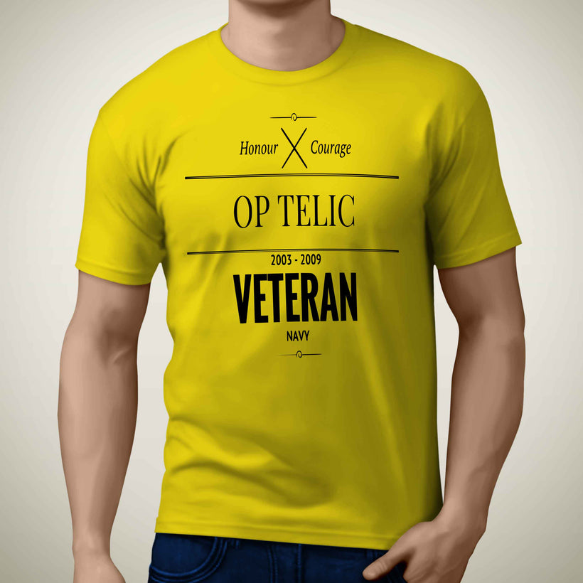 Op TELIC Veteran T-Shirt Royal Navy – Hooligan Apparel®