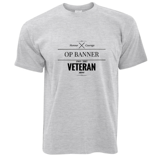 Op BANNER Veteran T-Shirt - Army-Military Covers