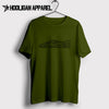 Pagani zonda 2008 Inspired Car Art Men’s T-Shirt