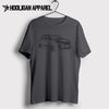 Peugeot 3008 Estate 2018 Inspired Car Art Men’s T-Shirt