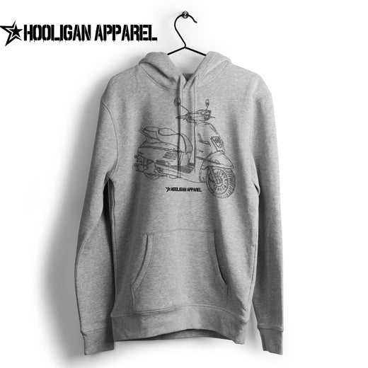 Peugeot Django Heritage 125cc Inspired Moped Art Men’s Hoodie