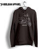 Peugeot Django Heritage 125cc Inspired Moped Art Men’s Hoodie