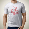 HA Piaggio Vespa Gets 2019 Motorcycle Art - T-Shirt