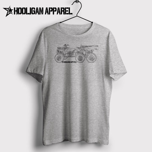 Polaris 6 Wheeler Big Boss Sportsman 2016 Inspired ATV Art Men’s T-Shirt