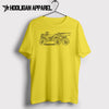 Polaris 6 Wheeler Big Boss Sportsman 2016 Inspired ATV Art Men’s T-Shirt