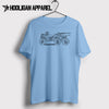 Polaris 6 Wheeler Big Boss Sportsman 2016 Inspired ATV Art Men’s T-Shirt