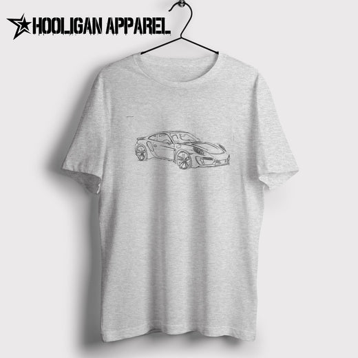 Porsche 991 GTR Turbo S 2017 Inspired Car Art Men’s T-Shirt