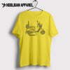 Quadrophenia Lambretta 1 Inspired Moped Art Men’s T-Shirt