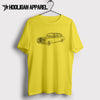 Rolls Royce Phantom v Classic 1960 Inspired Car Art Men’s T-Shirt