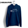 Rolls Royce Phantom v Classic 1960 Inspired Car Art Men’s Hoodie