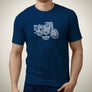 Royal Enfield Classic 500  2018 Premium Motorcycle Art Men‚Äôs T-Shirt
