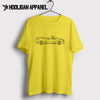 Saab 9 3 Convertible 2006 Inspired Car Art Men’s T-Shirt
