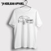 Saab 9 7 SUV 2017 Inspired Car Art Men’s T-Shirt