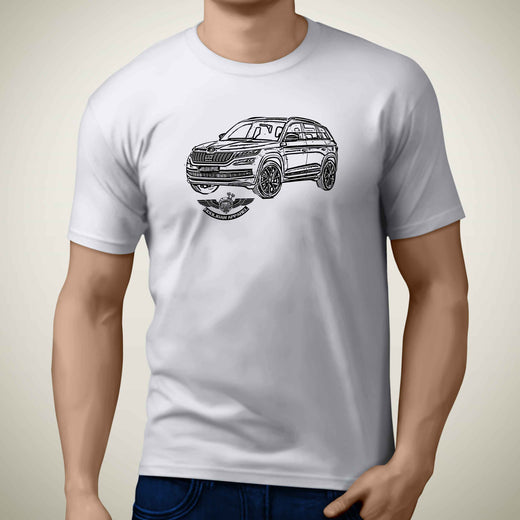 skoda-kodiaq-sports-2017-premium-car-art-men-s-t-shirt