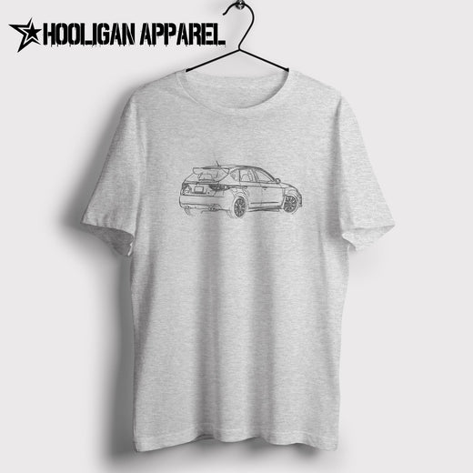 Subaru Impreza WRX STI 2011 Inspired Car Art Men’s T-Shirt