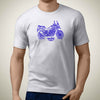 HA Suzuki V Storm 650XT Adventure 2020 Motorcycle Art - T-Shirt