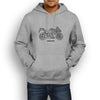 Suzuki GSXR 750 2006 Premium Motorcycle Art Men’s Hoodie
