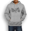 Suzuki Katana GSX 750F 2007 Premium Motorcycle Art Men’s Hoodie