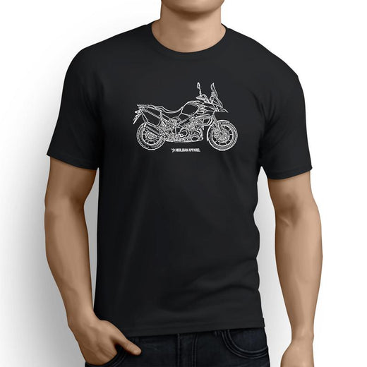 Suzuki V Strom 1000 ABS Adventure 2015 Premium Motorcycle Art Men’s T-Shirt