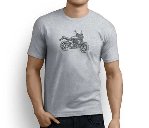 Kawasaki Z900RS 2018 Premium Motorcycle Art Men’s T-Shirt